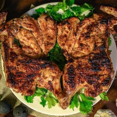 Plain whole chicken