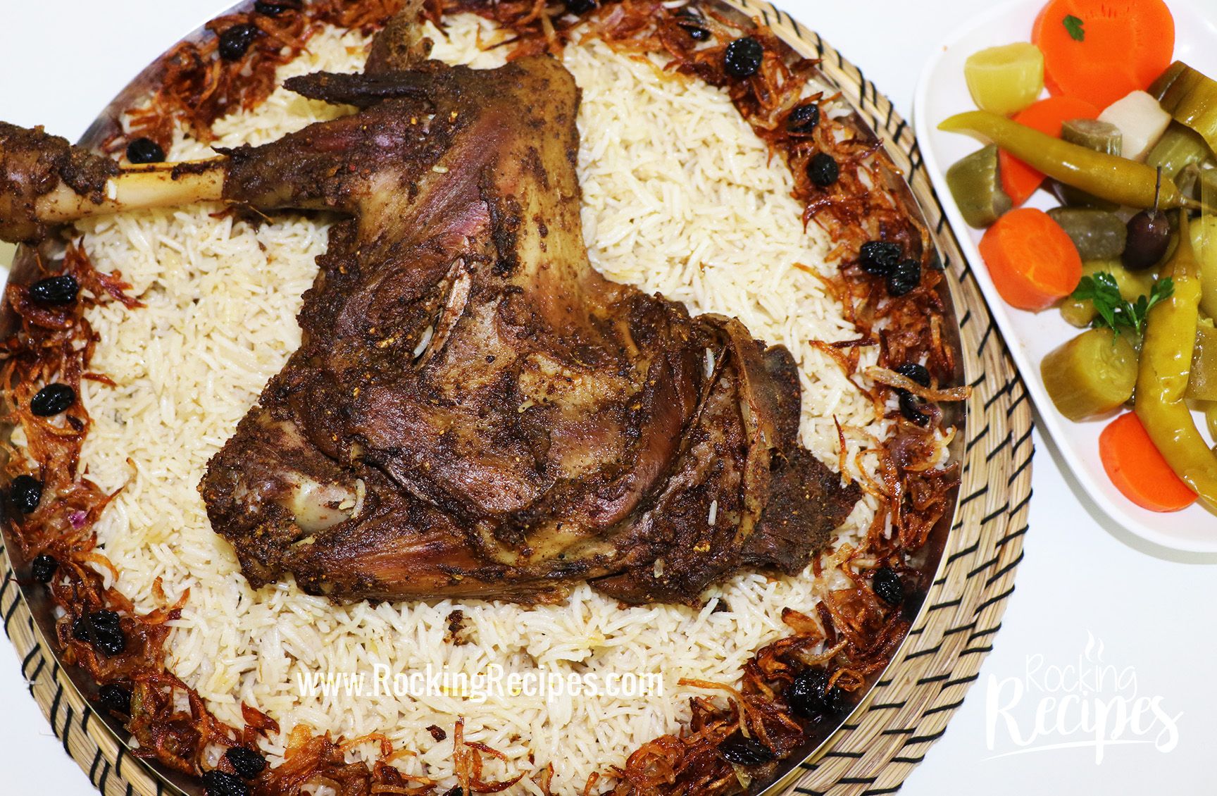 Whole Teis Mandi With Rice