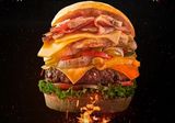 Wild Blue Burger Sandwich