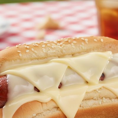 Hot Dog With Neston Cheese