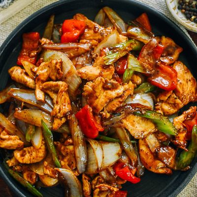 Wok chicken Black Pepper Garlic