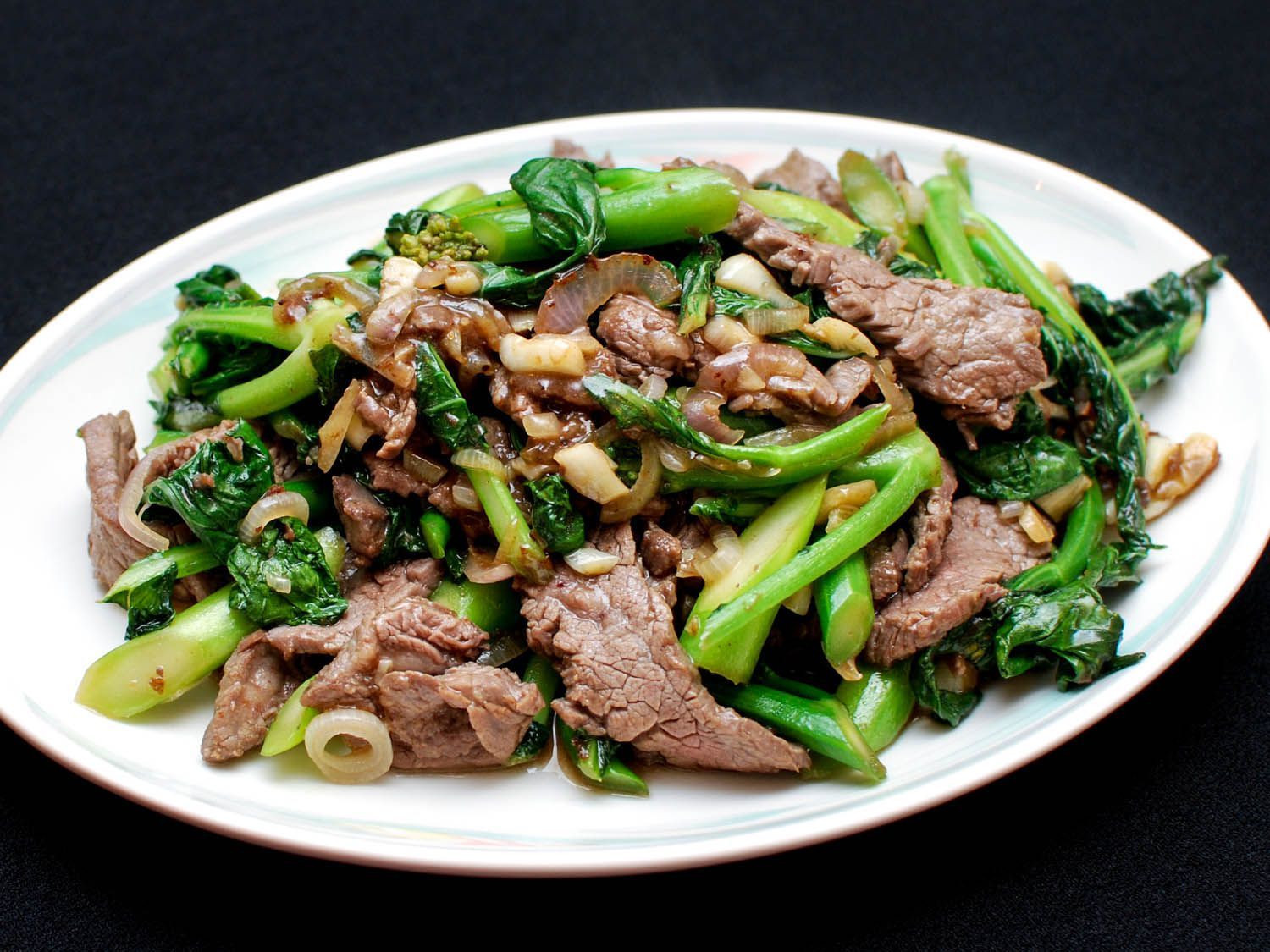 20. Wok Fried Slices US Beef with Vegetables in XO Sauce