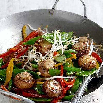 Wok Veg Gingr and Mushroom