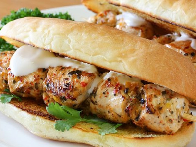 Shish Tawook Sandwich