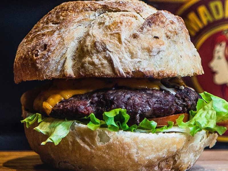 Genoa Chicken Burger Sandwich