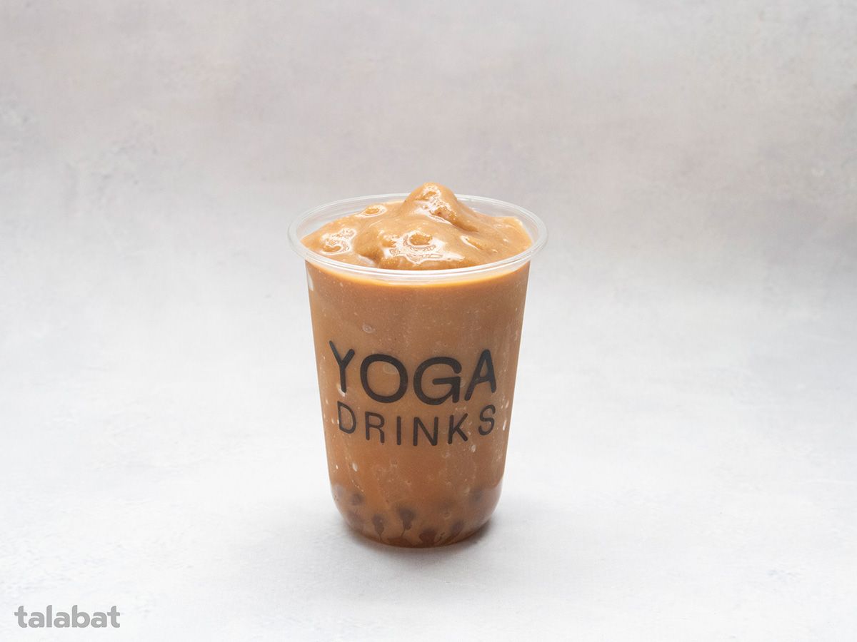 Boba Frappe Coffee Caramel