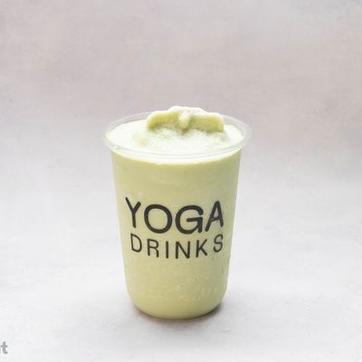 Iced matcha frappe
