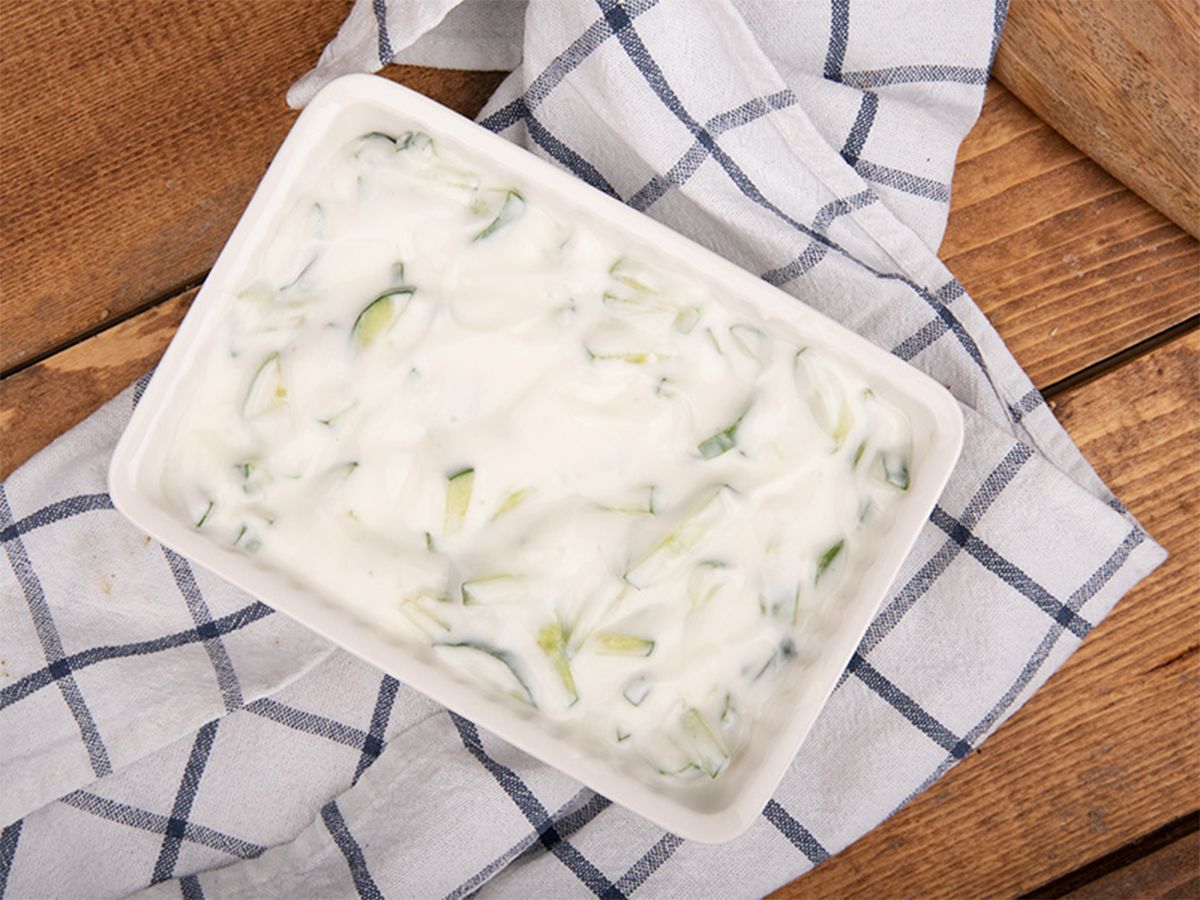 Yoghurt With Cucumber