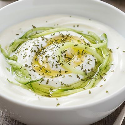Yogurt Salad with Cucumber