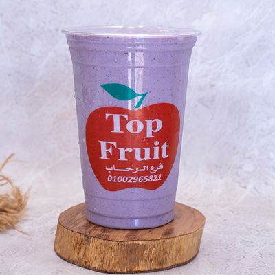 Yogurt With Berry Juice