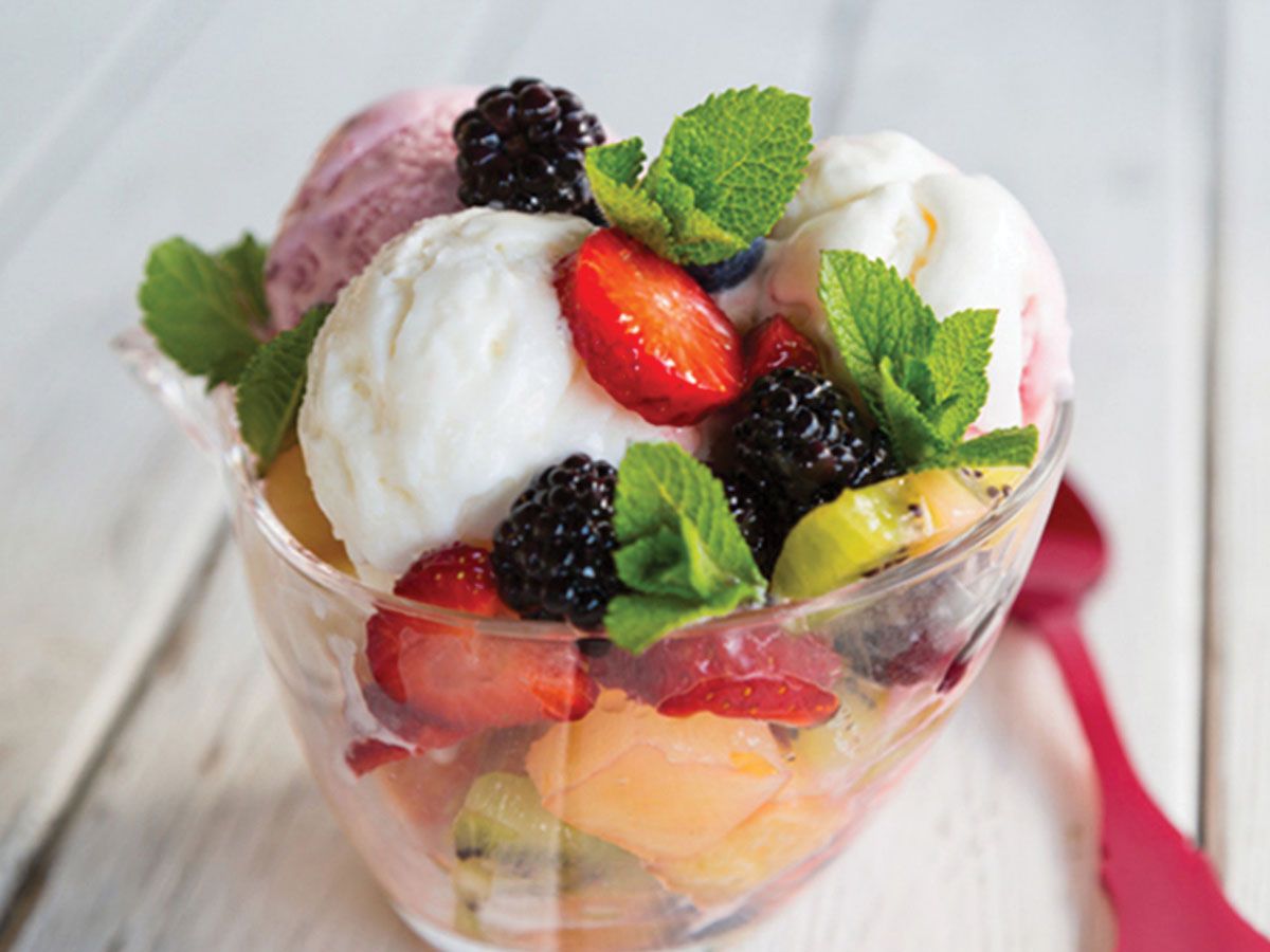 Fruit yogurt