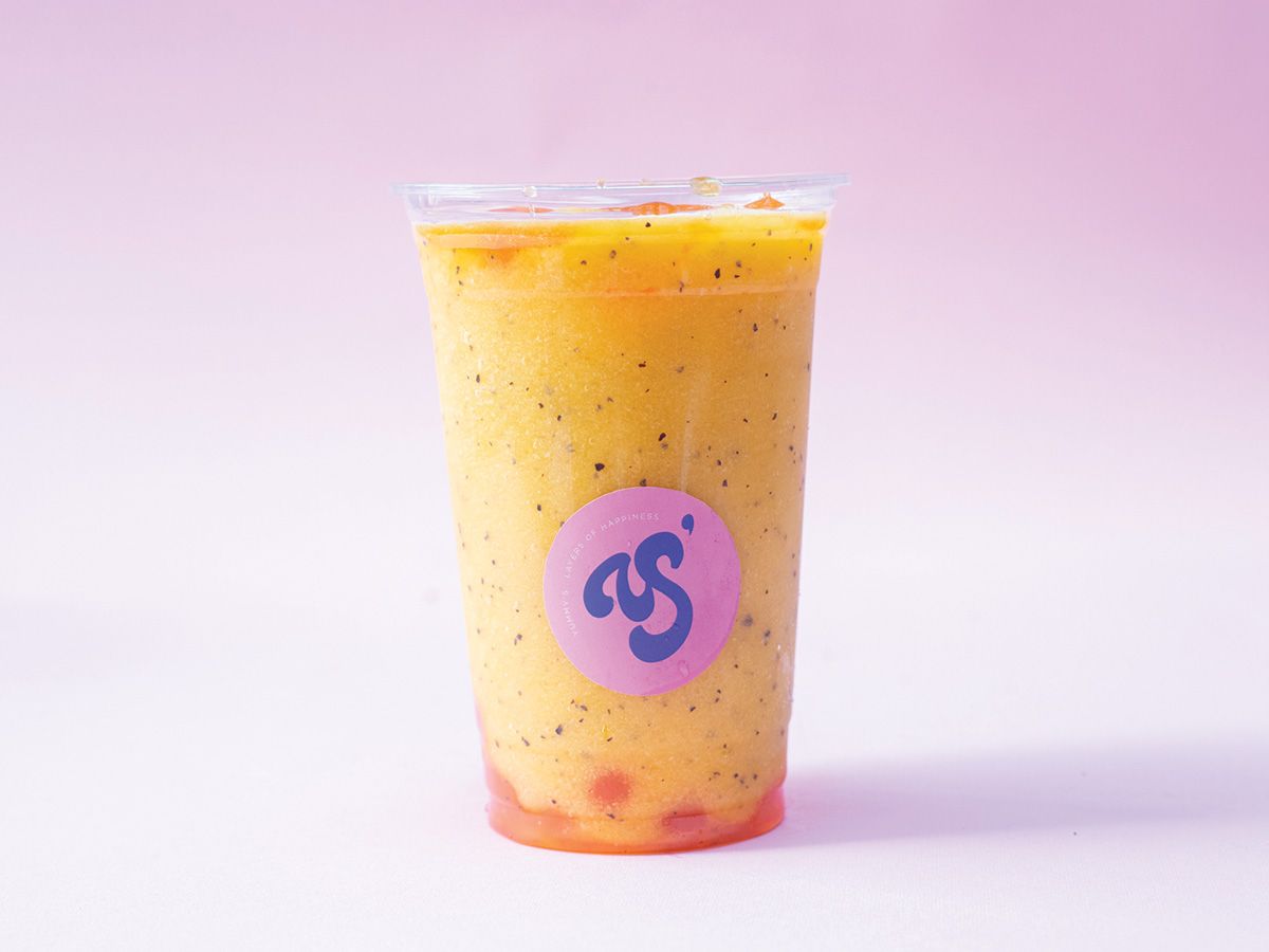 Passion Fruit Boba