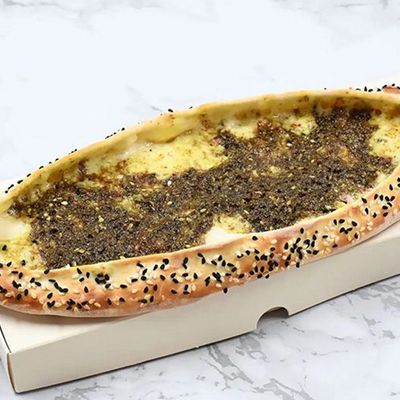 Zaatar with Halloumi