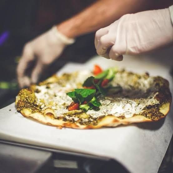 Thyme With Labneh Manoucheh