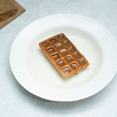 Caramel waffle