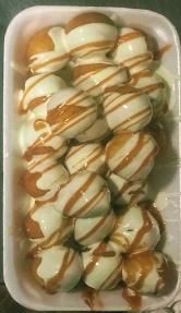 Zalabia With White Chocolate