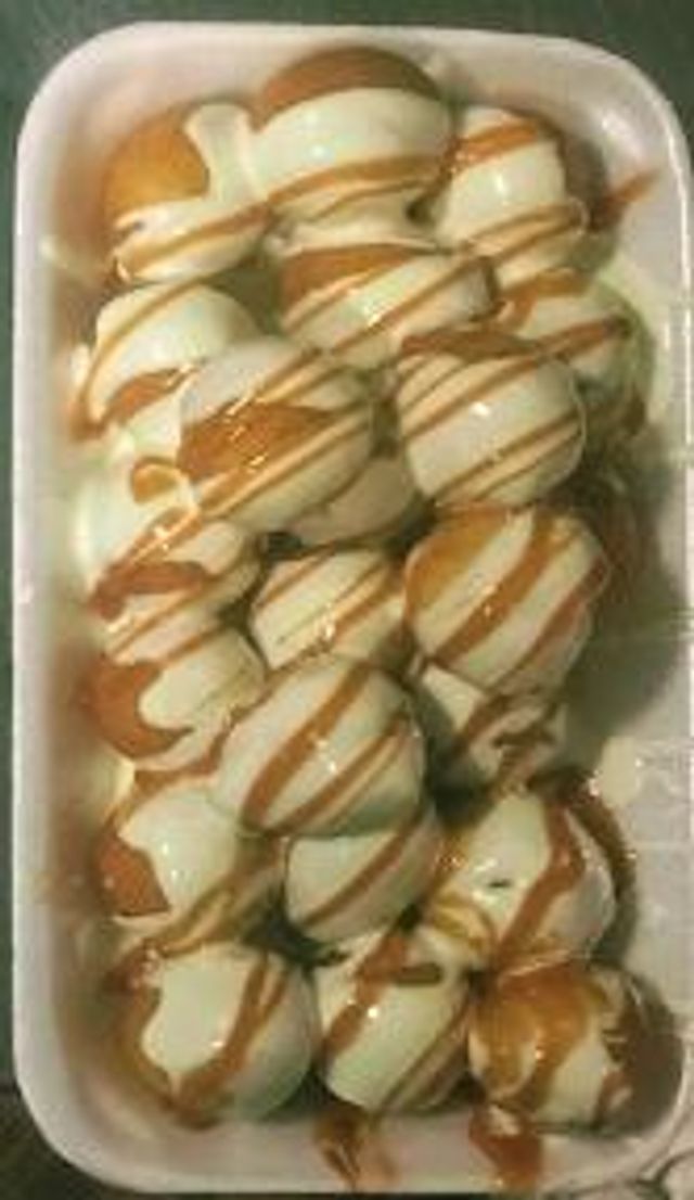 Zalabia With White Chocolate