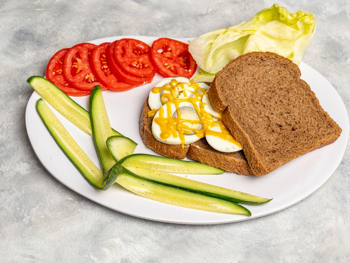 Brown Toast Sandwich