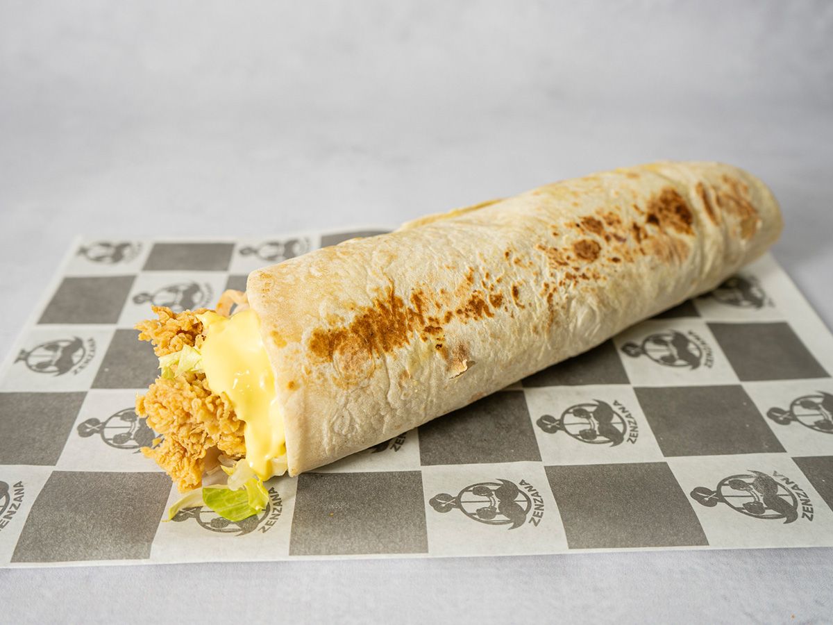 Crunchy tortilla