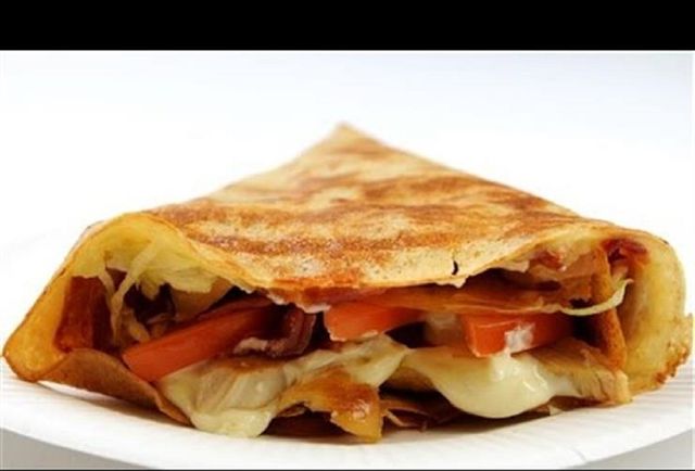 Chicken Zinger Crepe