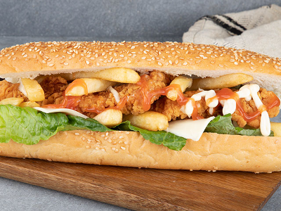Crunchy Spicy Zinger Sandwich