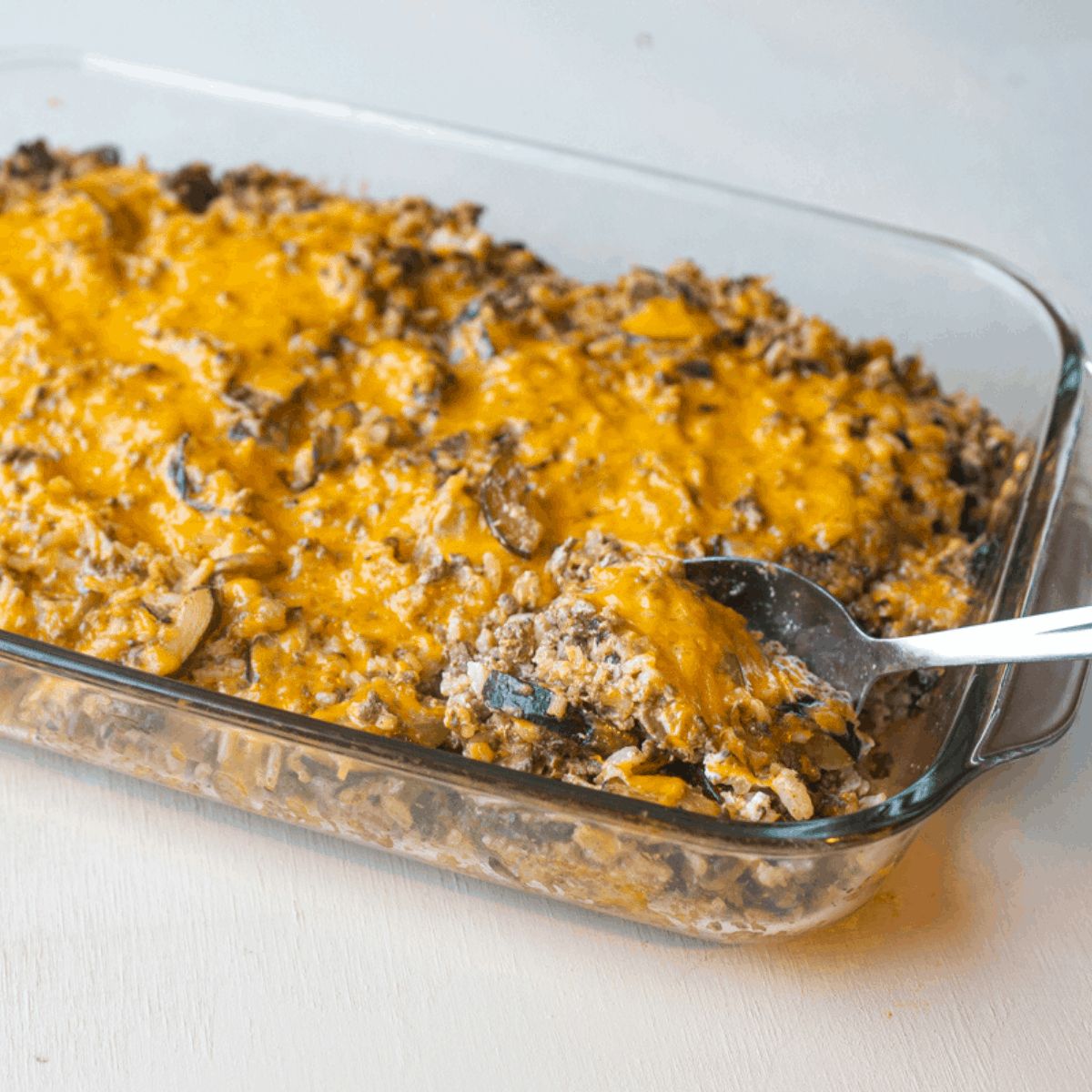 Zucchini With Meat Casserole