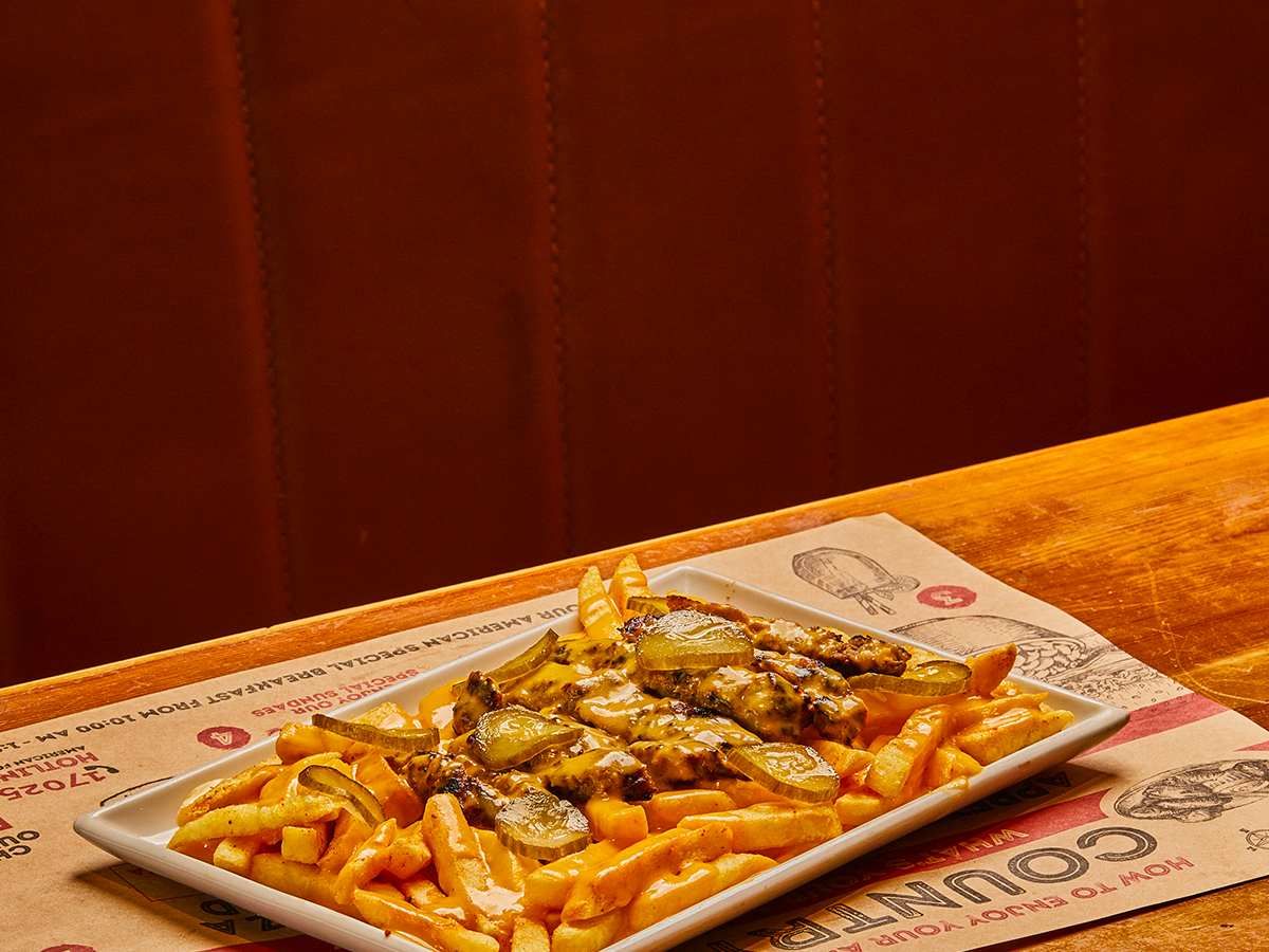 Cheese Burger Fries
