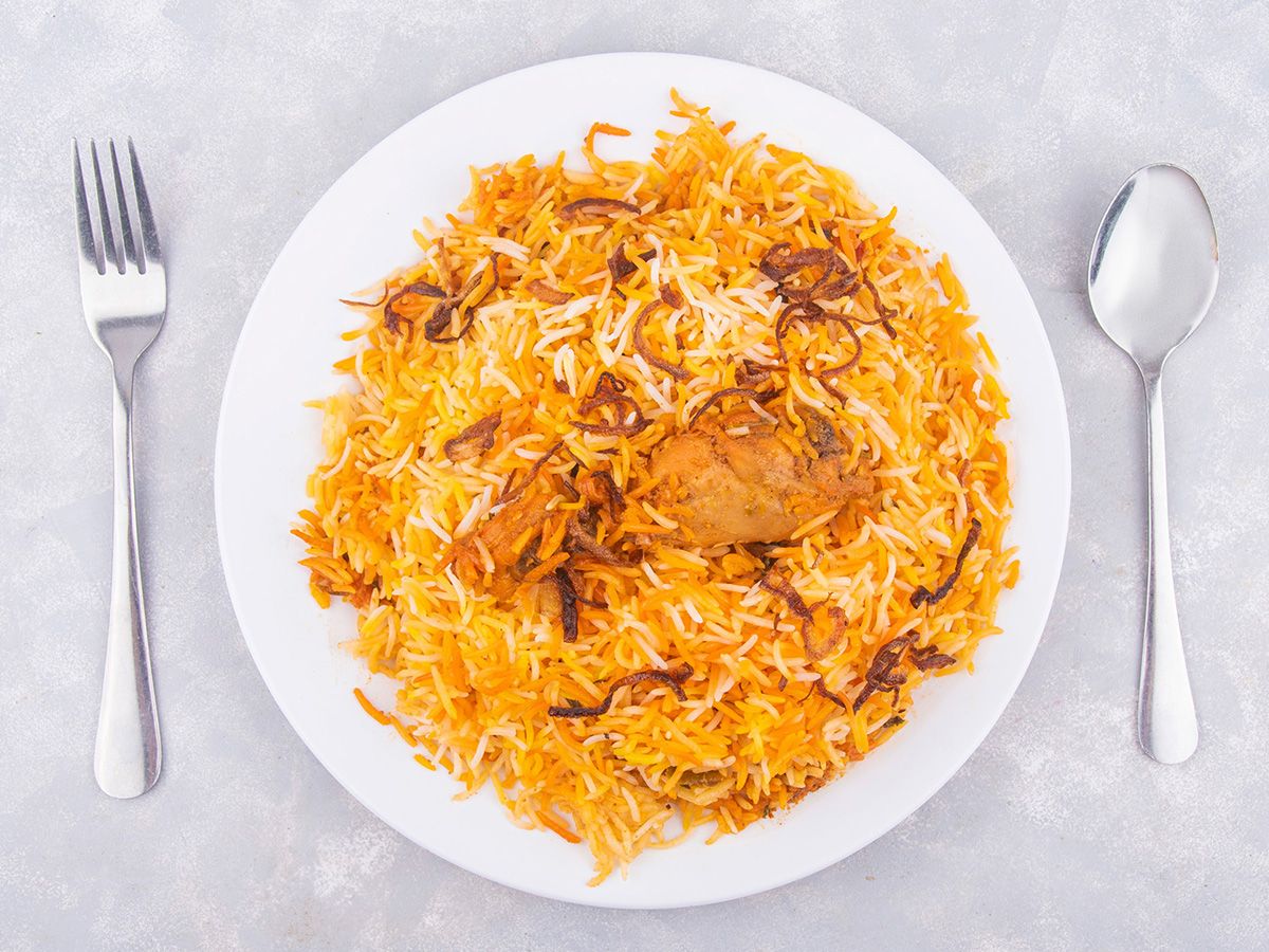 1/4 Chicken Biryani