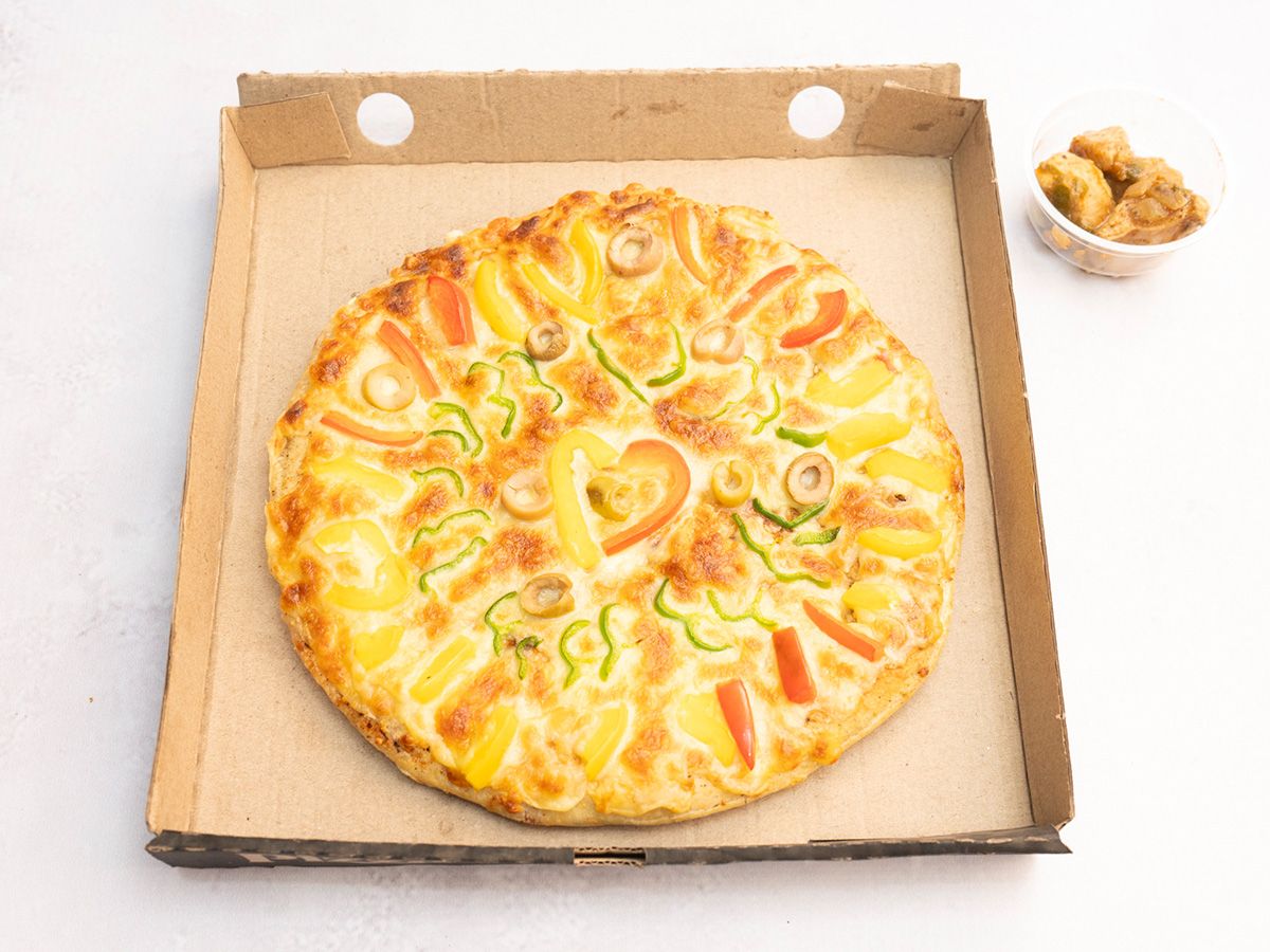 Chicken Hawawshi Pizza Topping
