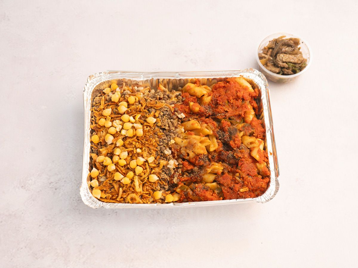 Koshari Dish And Liver Casserole