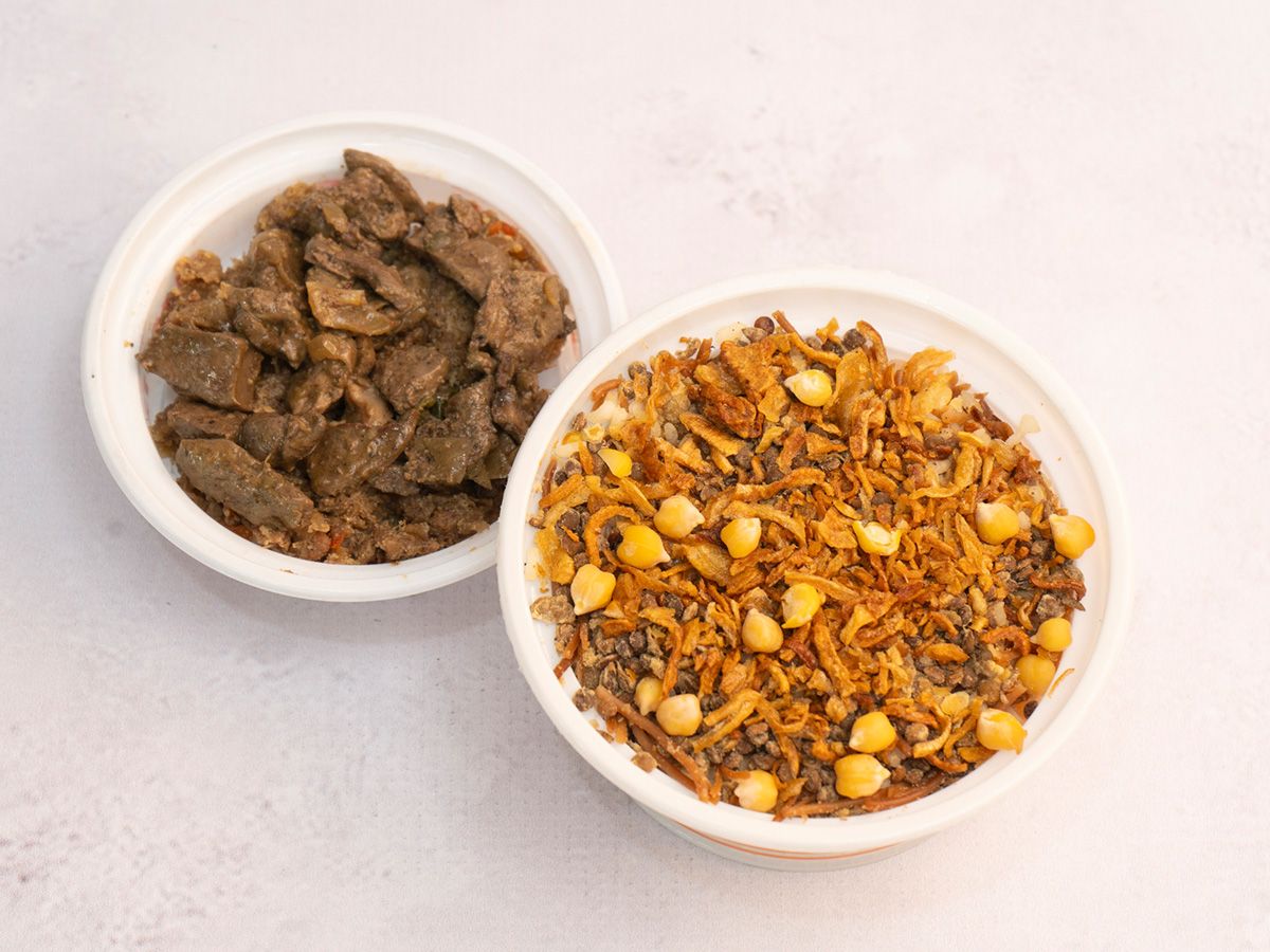 Koshary With Liver