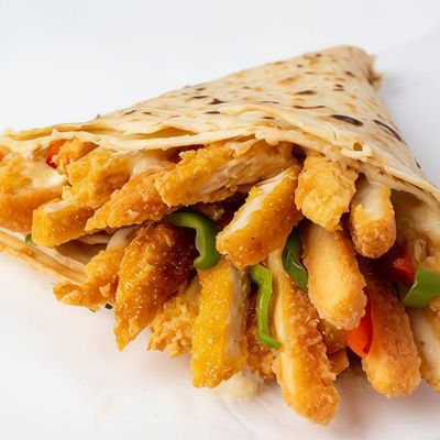 Chicken And Mushroom Crepe