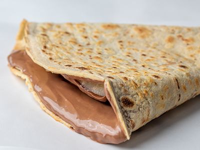 Chocolate With Nuts Crepe