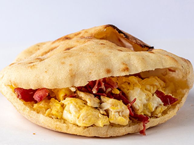 Eggs With Pastrami Sandwich