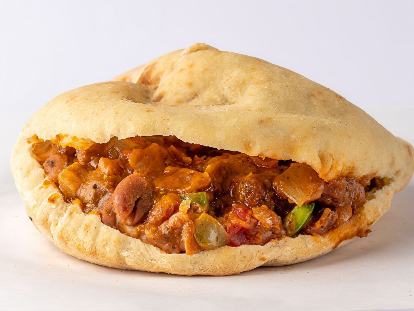Foul With Mesakaa Sandwich Baladi