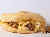 Foul With Omelette Sandwich