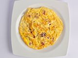 Fried egg omelette