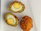 Taamia With Boiled Eggs Sandwich