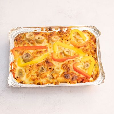 Seafood Cheese Cream Pasta