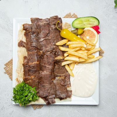 Sliced Meat Shawerma Meal