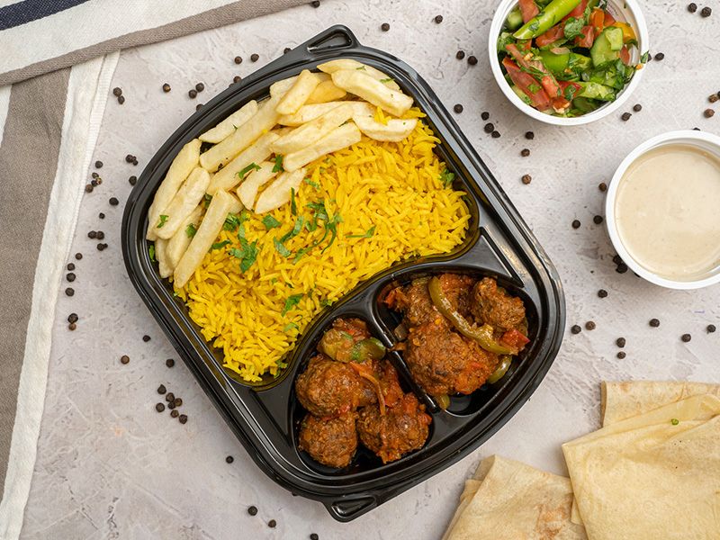 Daoud Pasha Kofta Meal