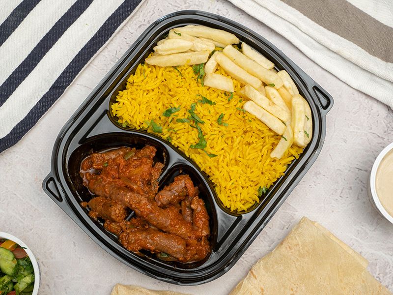 Oriental Sausage With Mixture Meal