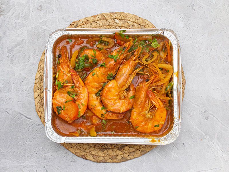 Large Meat Shrimp Casserole