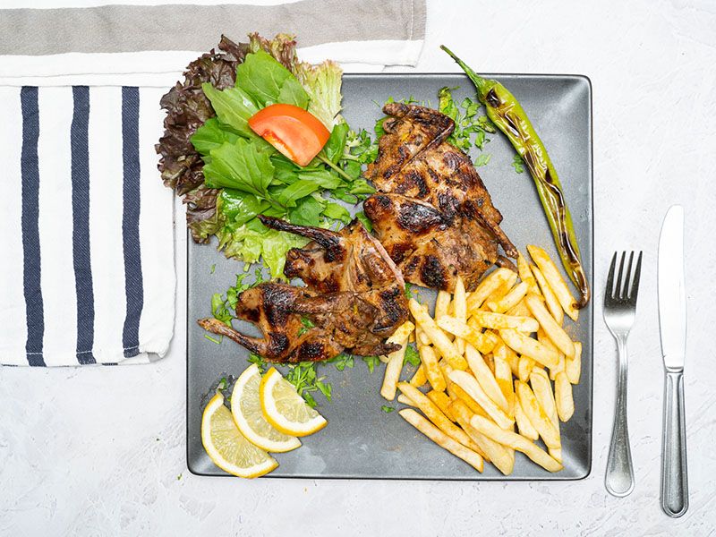 Charcoal Grilled Pigeon - 2 Pieces