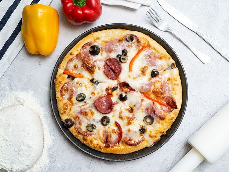 Salami Italian Pizza