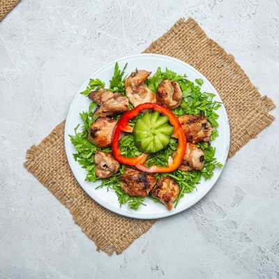 1/4 Kilo Shish Tawook With Rice