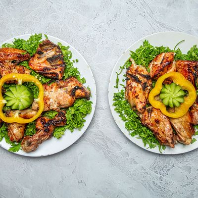 1 Charcoal Chicken With Bread