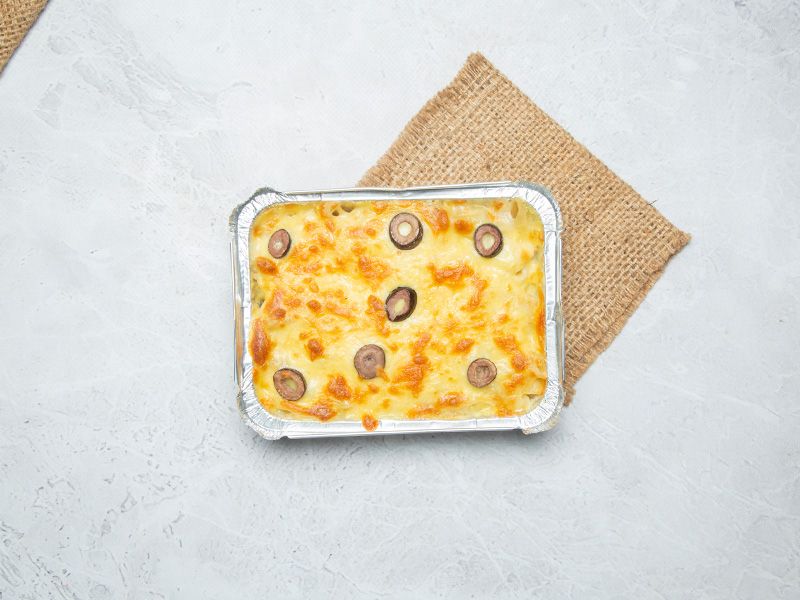 Oriental Sausage Pasta With White Sauce