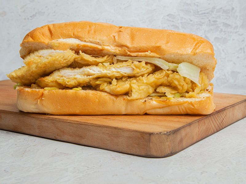 Chicken Strips Sandwich