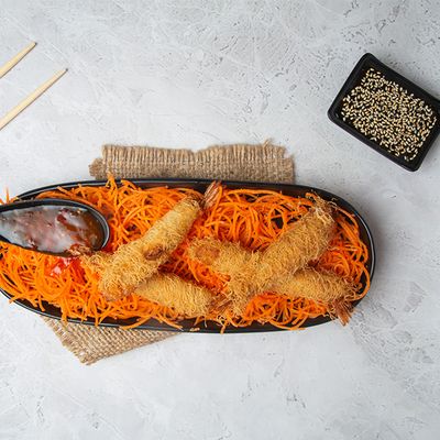 Konafa With Shrimp